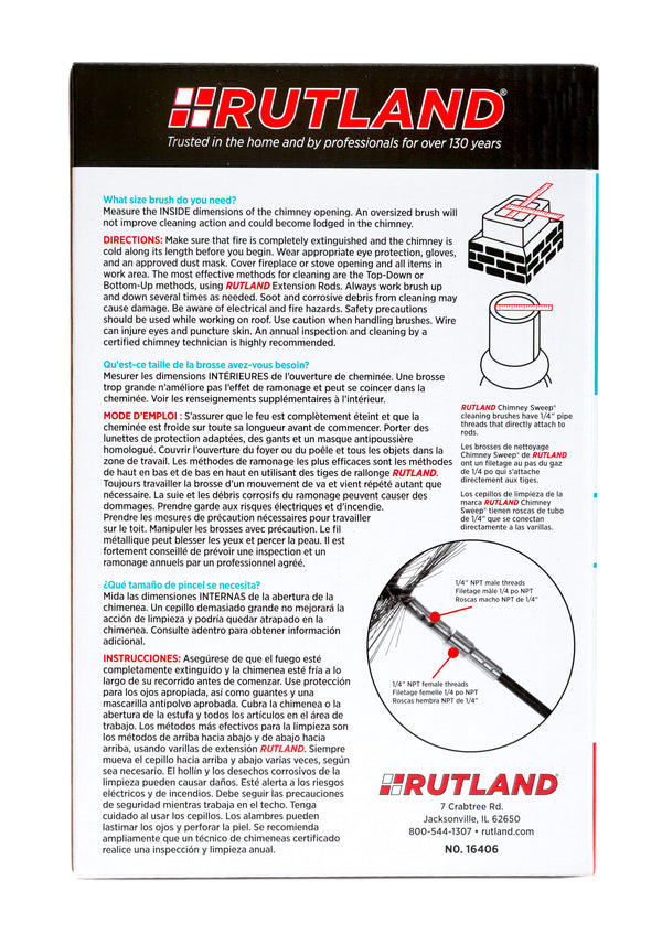 Chimney Sweep® Round Wire Cleaning Brush