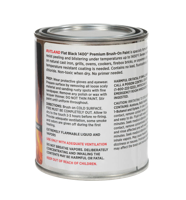 Premium 1400°F Hi-Temp Brush-On Paint