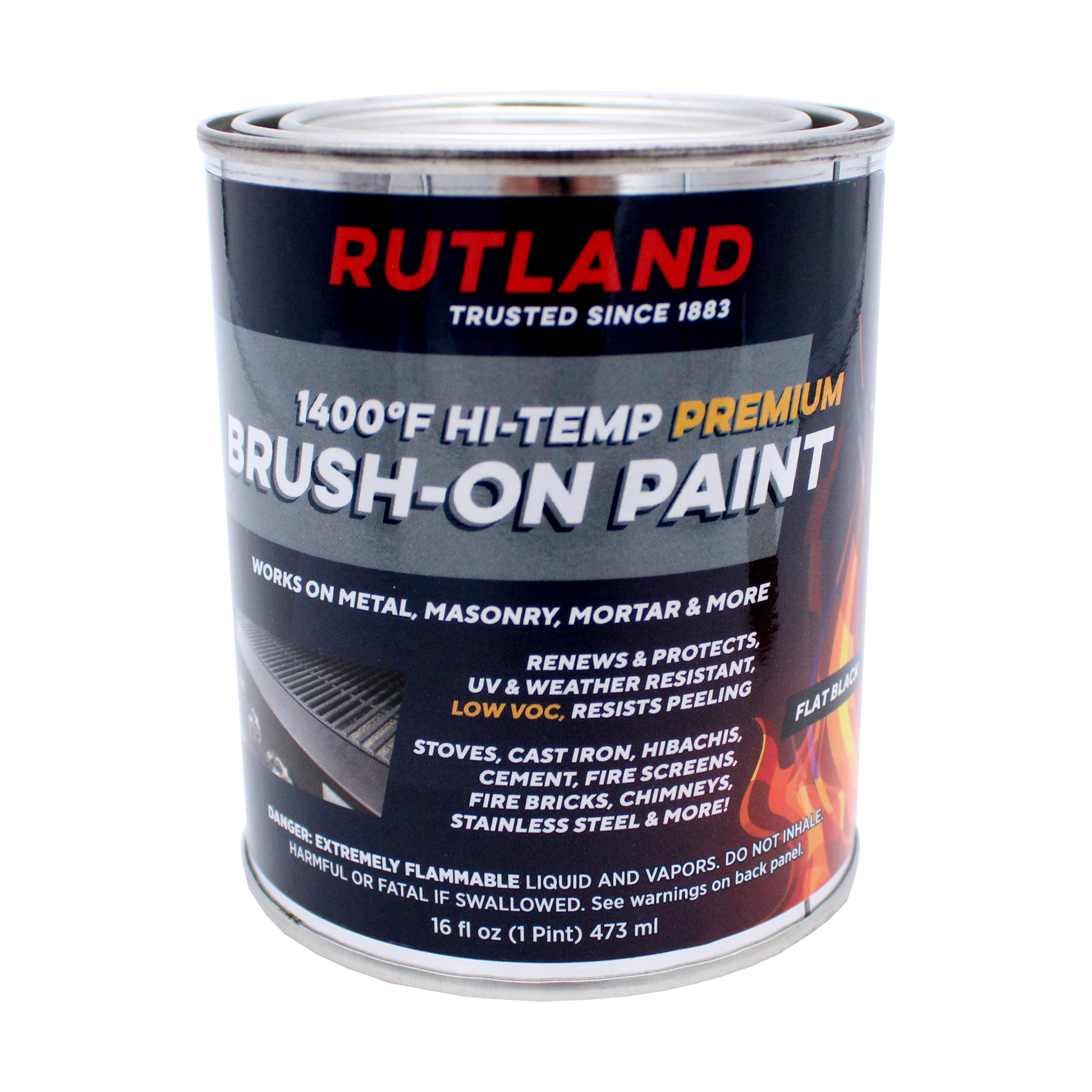 High Temp Spray Paint POR-15 High Temperature Paint Flat Black