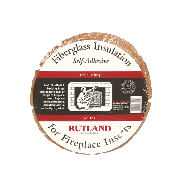 105 RUTLAND Fiberglass Insulation for Fireplace Inserts