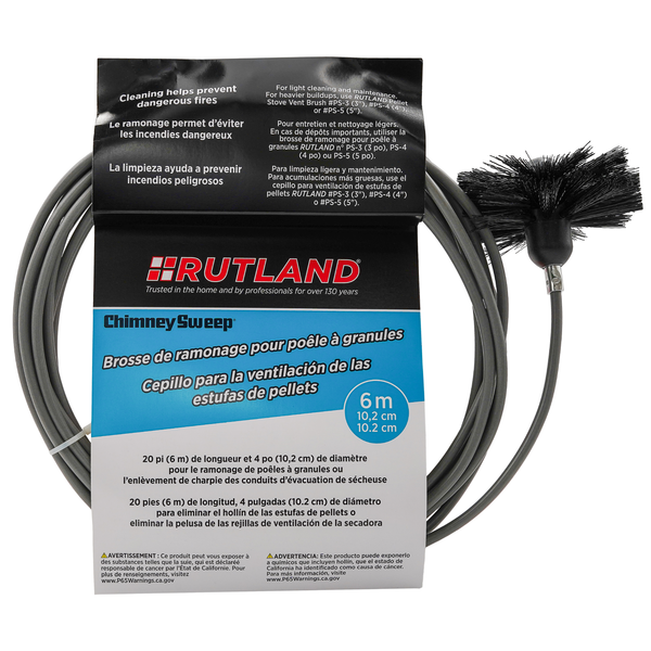 Chimney Sweep® Pellet Stove Vent Brush with Handle