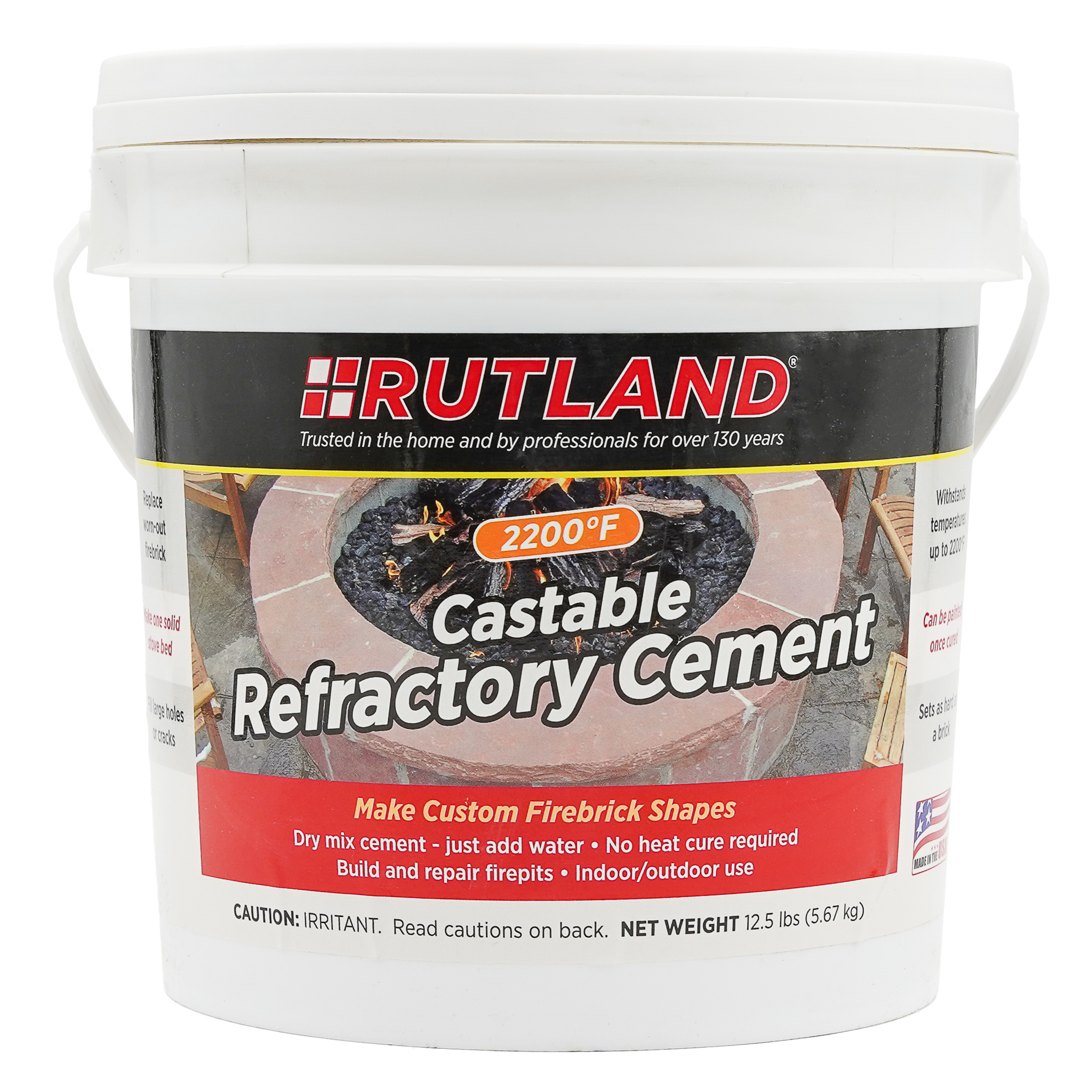 Refractory Cement  Pizza Ovens, Firepits, and Backyard Forges – Pacific  Mold Design