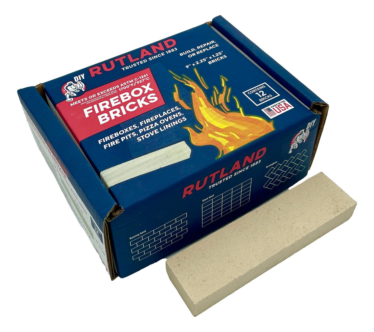 Soap Split Fire Bricks | RUTLAND