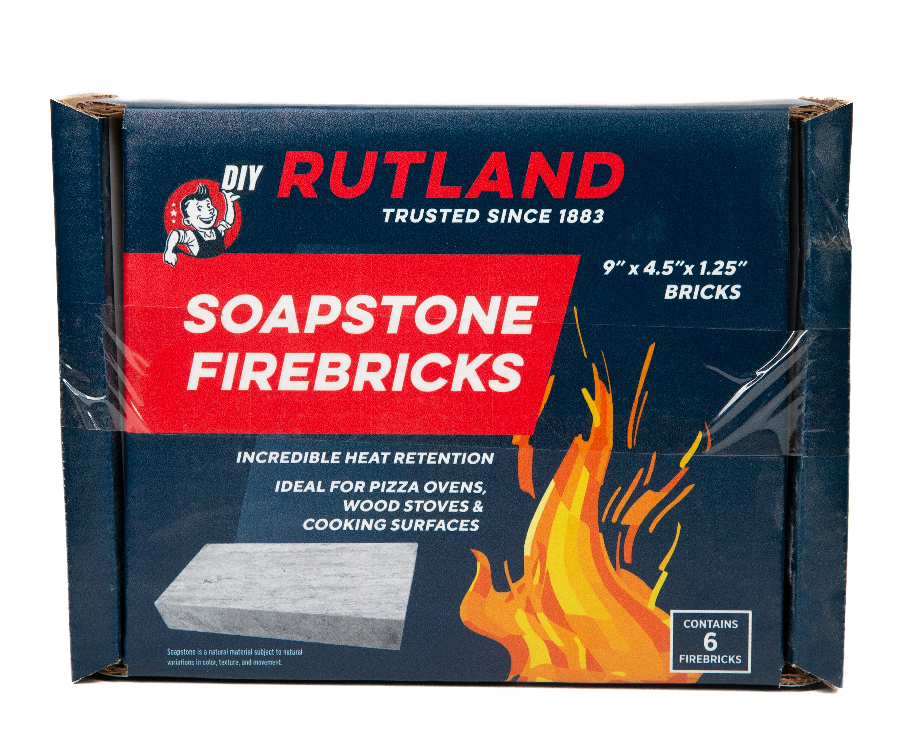 Soapstone Fire Bricks | RUTLAND