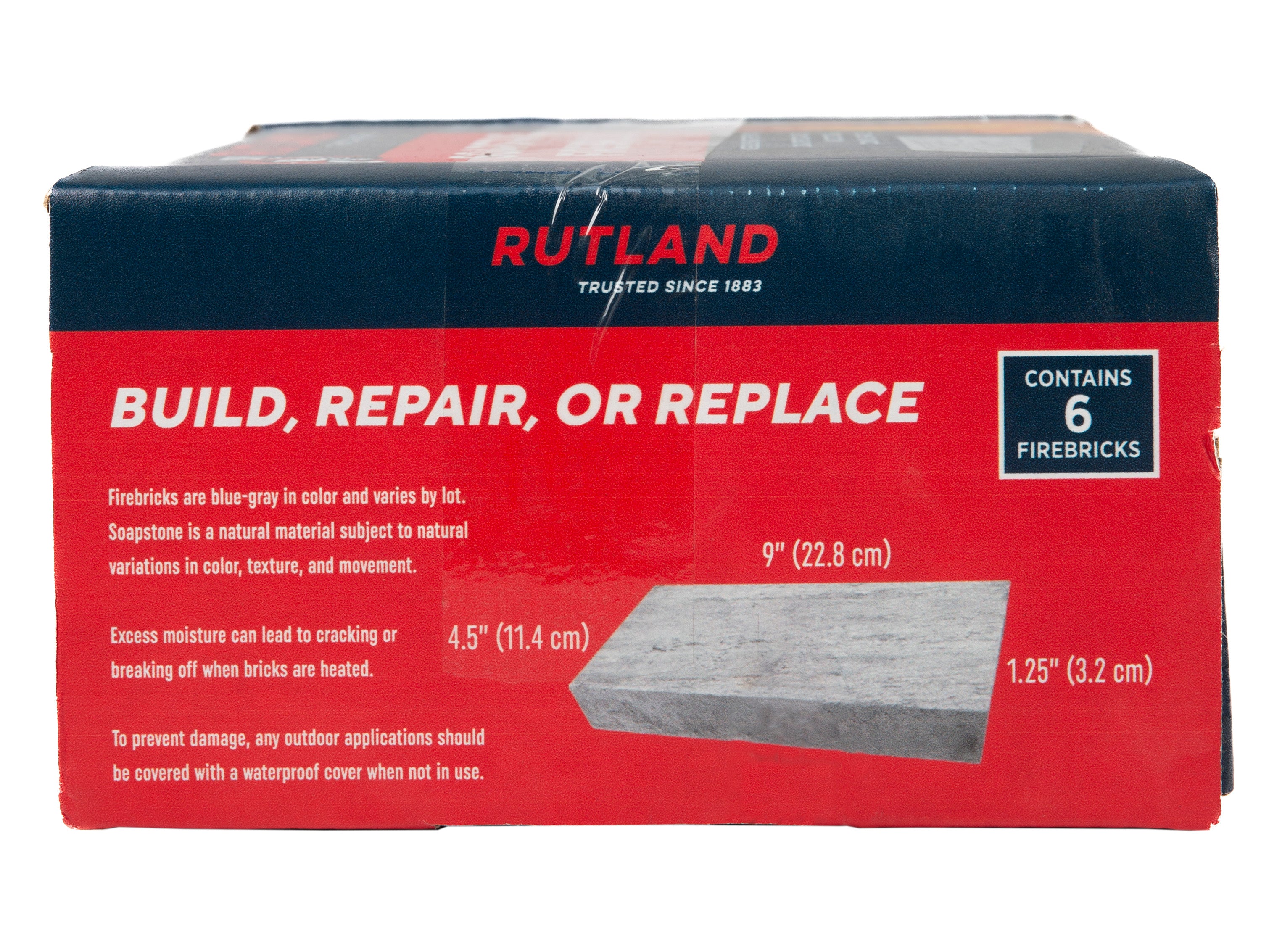 Soapstone Fire Bricks | RUTLAND