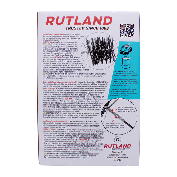 Chimney Sweep® Round Poly Cleaning Brush