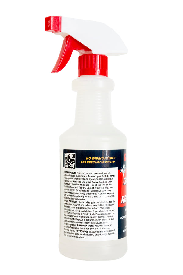 Log Bright® Gas Log Soot Remover
