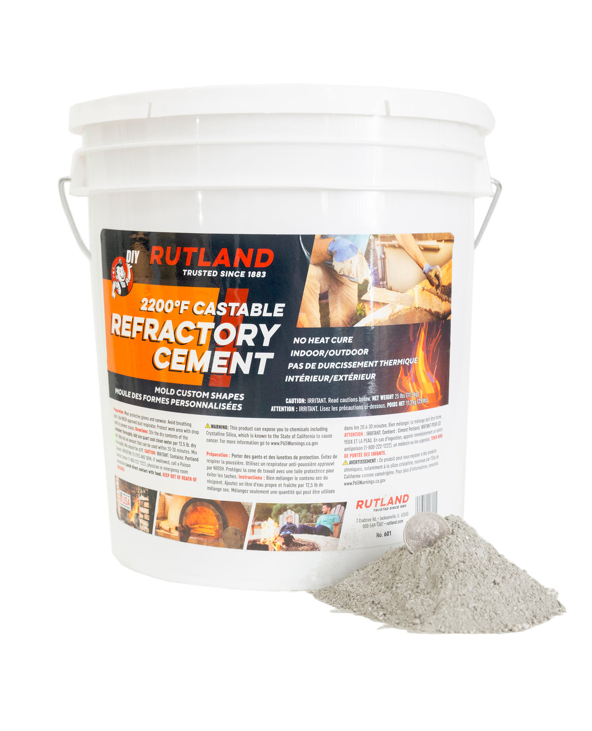 Castable Refractory Cement | RUTLAND