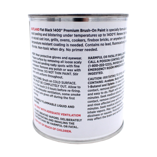 Premium 1400°F Hi-Temp Brush-On Paint