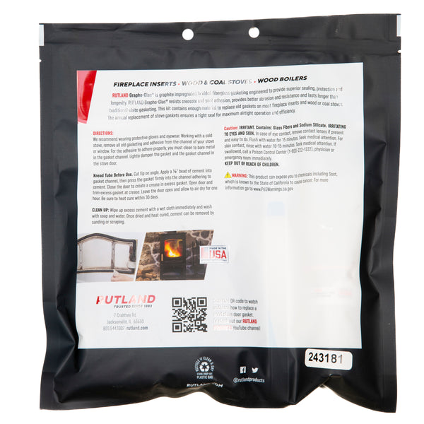 Grapho-Glas® Stove Gasket Kit