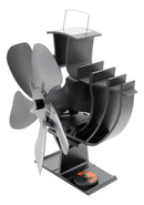 Oscillating Wood Stove Fan, 5-Blade Heat-Powered-8