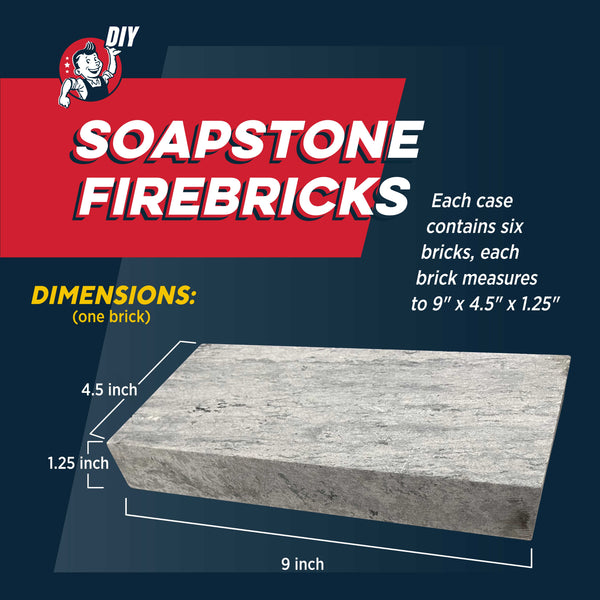 Soapstone Fire Bricks