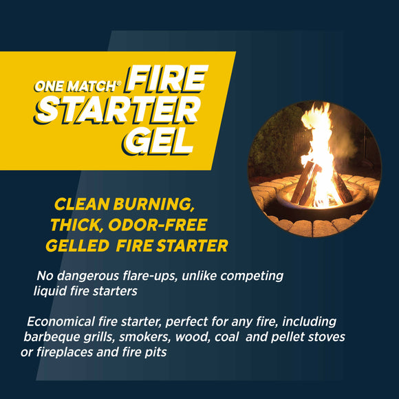 One Match® Fire Starter Gel