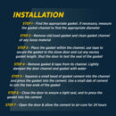 Grapho-Glas® Stove Gasket Kit-2