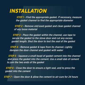 Grapho-Glas® Stove Gasket Kit - 0