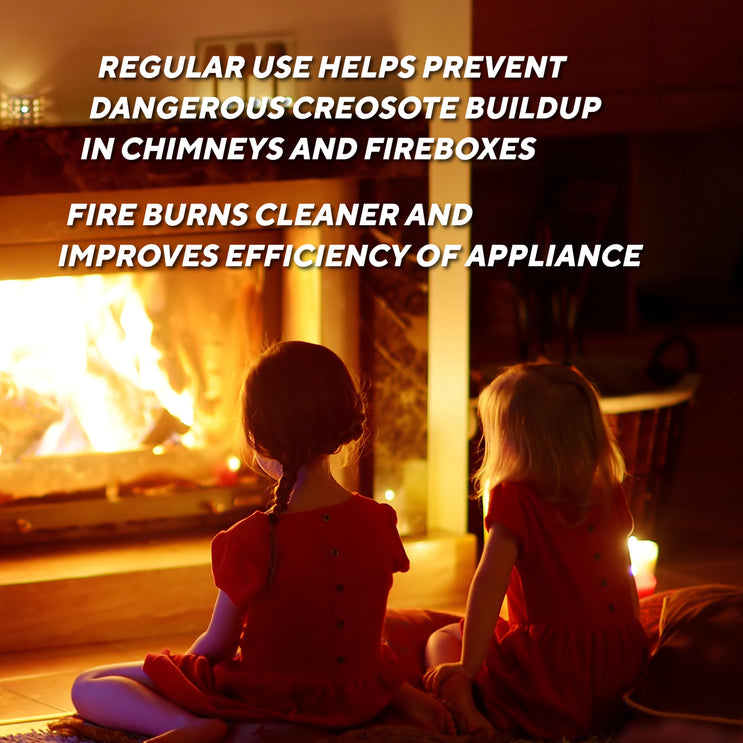 Help prevent chimney fires with RUTLAND Creosote Removers