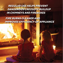 Creosote Antidote, Chimney Cleaning Fire Logs, 2-Pack-5