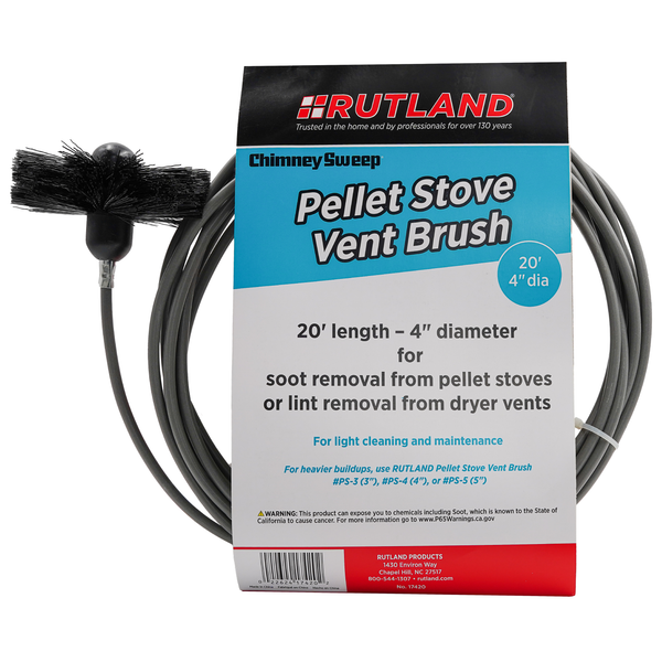 Chimney Sweep® Pellet Stove Vent Brush with Handle