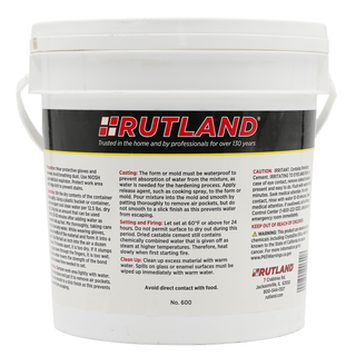  Rutland - Ladrillos refractarios para chimeneas de leña y  estufas de leña, 2000F, marfil, caja de 6 : Patio, Césped y Jardín