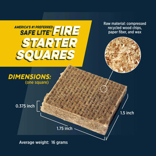Safe Lite® Fire Starter Squares